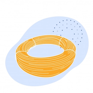 Канат закрытый несущий 42.5 мм ГОСТ 7675-73