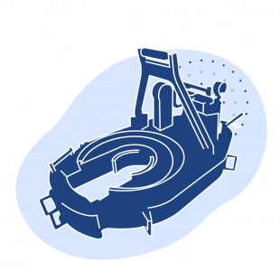 Буровой гидравлический ключ XQ 89/3B. 3C/3F