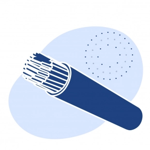 Кабель контрольный медный многожильный 14x1.5 мм2 КРВГ ГОСТ 1508-78