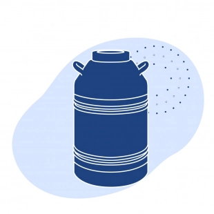 Сосуд Дьюара промышленный СДП-6К 6 л