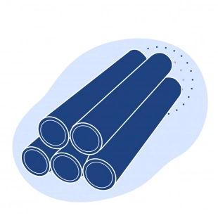 Труба стальная электросварная прямошовная 2720x60 мм Ст20